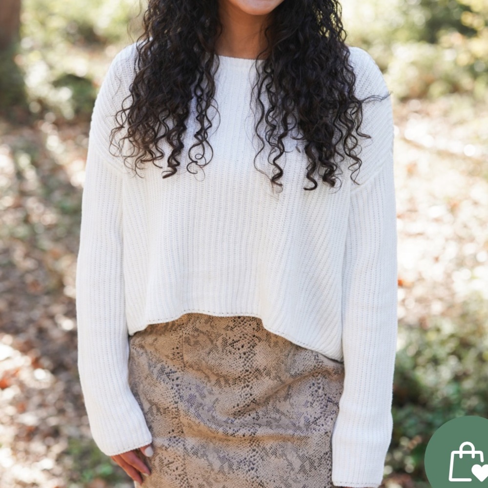 Twilight woods sweater